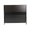 Flash Furniture Mayfield 40in. Buffet and Sideboard w/Dbl Door Storage Cabinet and Open Storage Shelf, Blk w/Walnut NAN-F-HY-B23108-BLWAL-GG - alternate 6